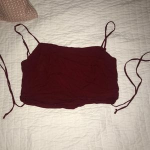 cropped wrap cami - free people